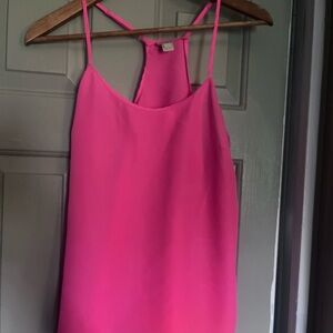 J. Crew Bright Pink Camisole Top